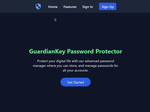 Password Manager Website